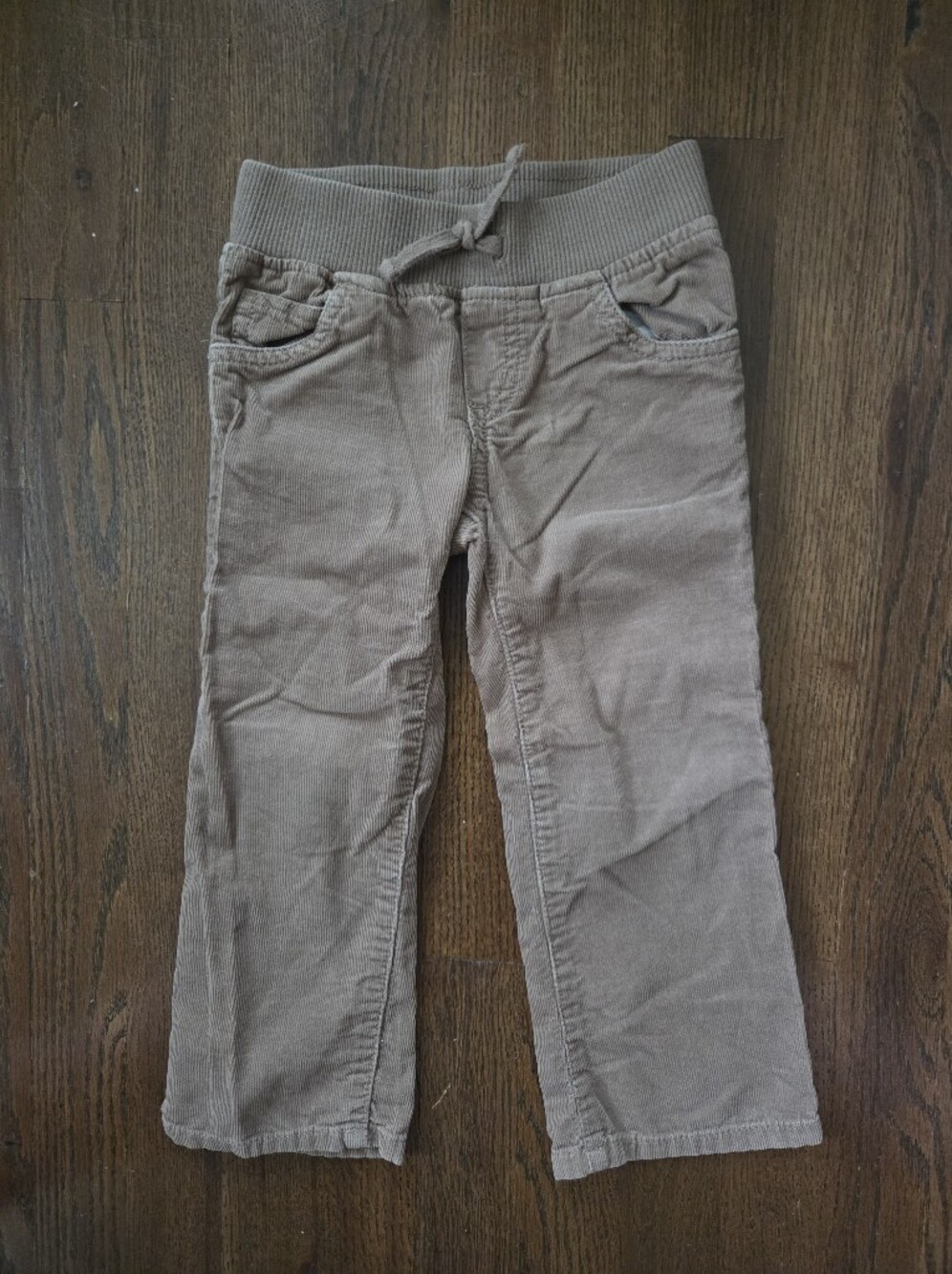 Crazy 8 Boys 3T Camel Pull-On Corduroy Pants